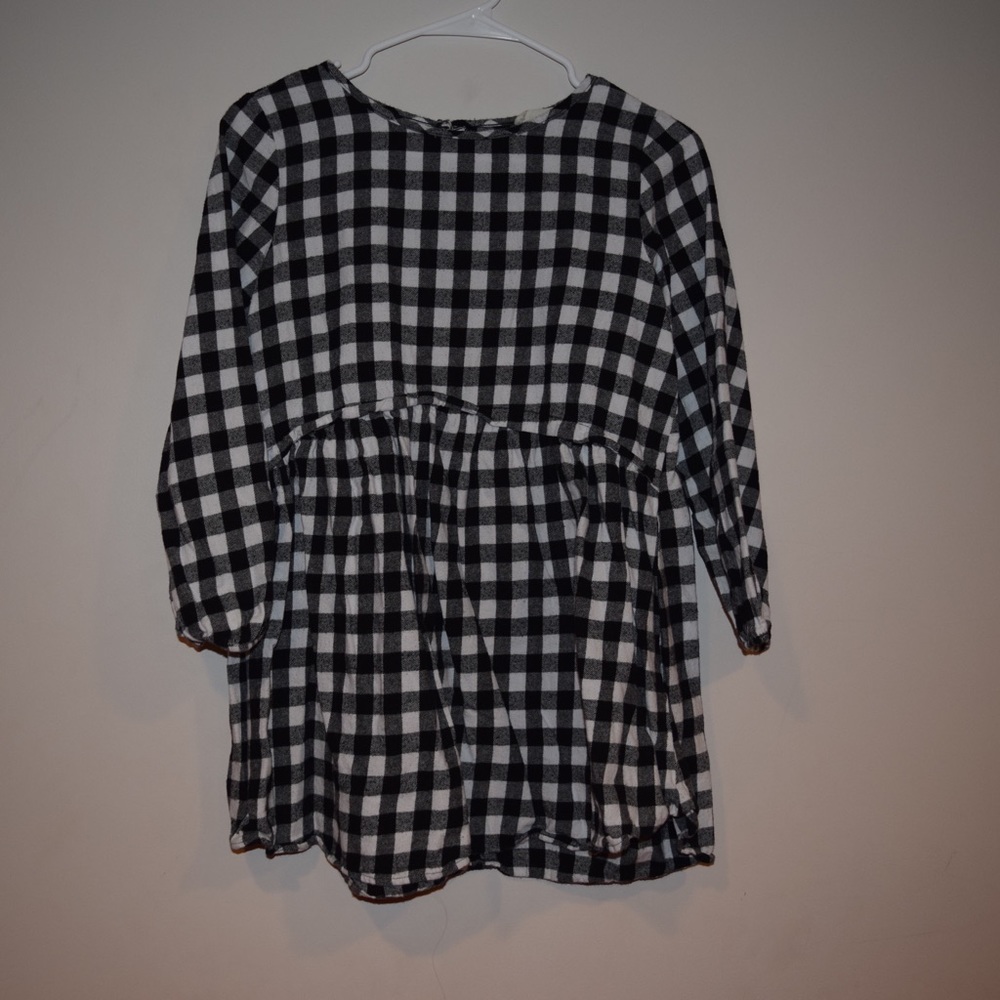 Gingham BabyDoll Shirt!